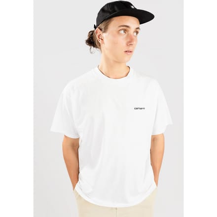Carhartt WIP Script Embroidery T-Shirt wit