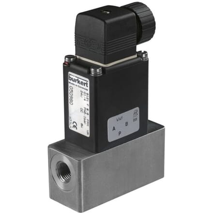 Magneetventiel G1/4'' NC RVS EPDM 0-2bar/29psi 230VAC 0121 21379
