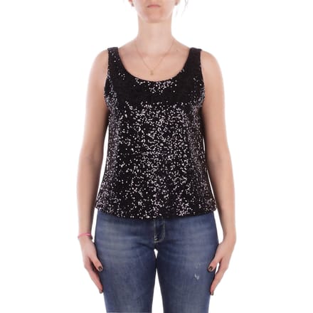 Manila Grace T-shirts en Polo Zwart