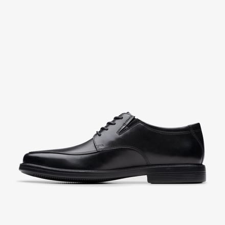 Cosgrove Schort Zwarte Leren Schoenen