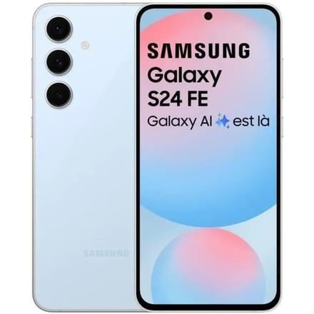 Samsung Galaxy S24 FE 5G Débloqué d'usine eSIM+SIM Téléphone portable Android 8 Go de RAM 128 Go 128GB vert