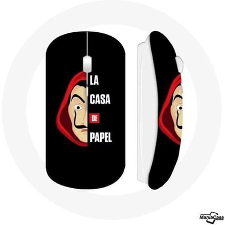 Draadloze muis La Casa De Papel-masker