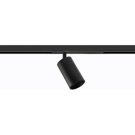 Ivela rails spot Microperfetto zwart DALI 48V 30° 3.000K