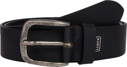 LLOYD Leren Riem Men´s Belt W100 Black Zwart
