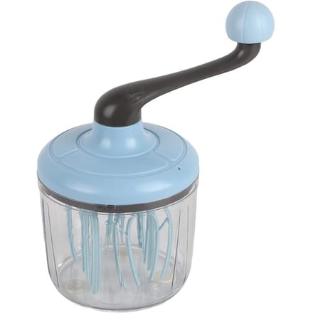Multifunctionele Handmatige Eierklopper Handmixer Blender Bakken Slagroom Klopper Schuimer Garde blauw