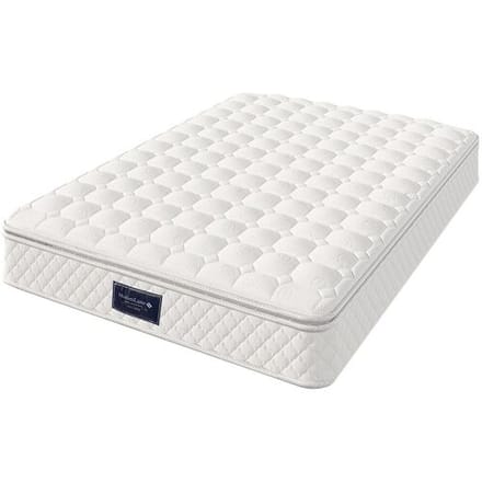ModernLuxe Binnenveringsmatras 140x200 cm schuimdikte 25 cm - hardheid H3 - gewatteerde microvezelhoes - Wit