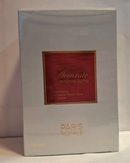 Paris Royale Accurate Intense 1970 Eau de Parfum Pour Femme 100ml