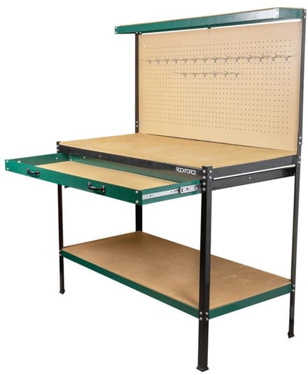 Rockforce RF-01Y0320 - Werktafel - 120cm - Inclusief Schuiflade - Stalen Constructie