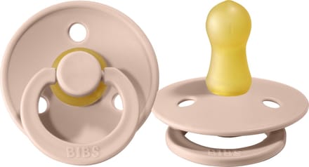 BiBs Fopspeen - Rond - 0-6 Mnd - Blush