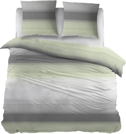 Snoozing Poires Dekbedovertrek - Extra breed - 260x200/220 cm - Groen