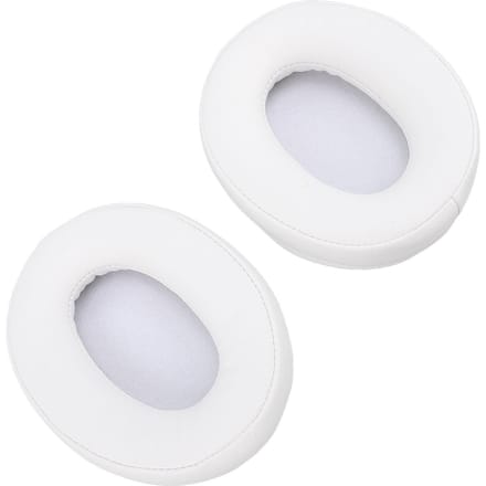 2 Stuks Vervangende Oorkussens van Eiwitleer Oorkussens van Memoryschuim met Hoge Dichtheid voor Cloud Alpha Flight Core Stinger 2 wit