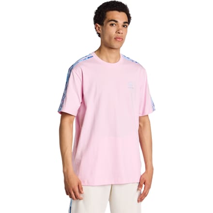 Adidas Summer Prints T-shirts Heren - Roze - Maat L - Katoen Jersey