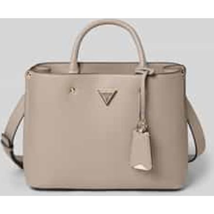 GUESS schoudertas Meridian II Girlfriend Satchel Dark Taupe
