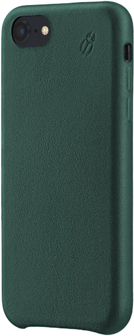 BeetleCase, Hoesje geschikt voor iPhone 6 / 7 / 8 / SE / SE 2022 - Leer, Groen