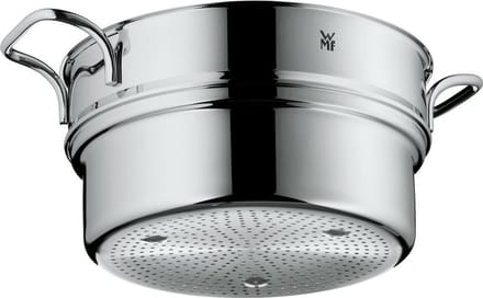 WMF ProfiSelect 24 cm Steamer Insert, Kitchen Steamer, Food Steamer, Stainless Steel, Silver