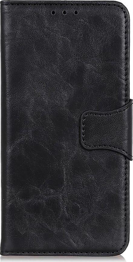 Shop4 - Samsung Galaxy A73 5G Hoesje - Wallet Case met Pasjeshouder Cabello Zwart