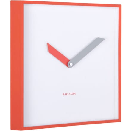 Karlsson wall clock cool retro cuadrado - Øcm