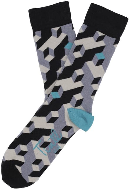 Tintl socks unisex sokken | Black & white - Copenhagen (maat 41-46)