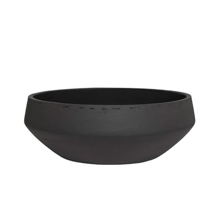 Pottery Pots - Plantenbak - Madu S - Ø28cm x H9cm - Black Washed