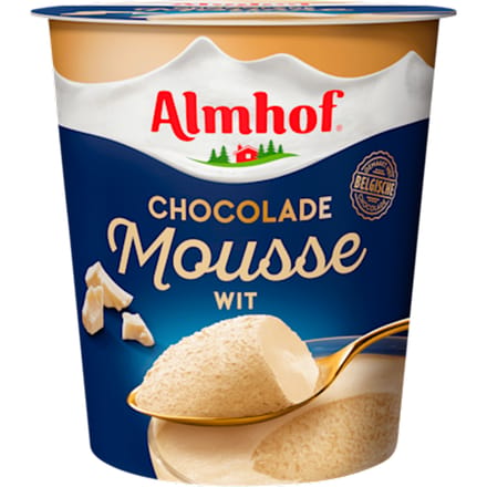 Mousse witte chocolade