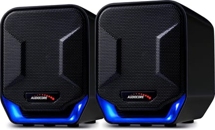Stereo Luidsprekers Audiocore AC865 compacte luidsprekers voor computers, laptop en notebook