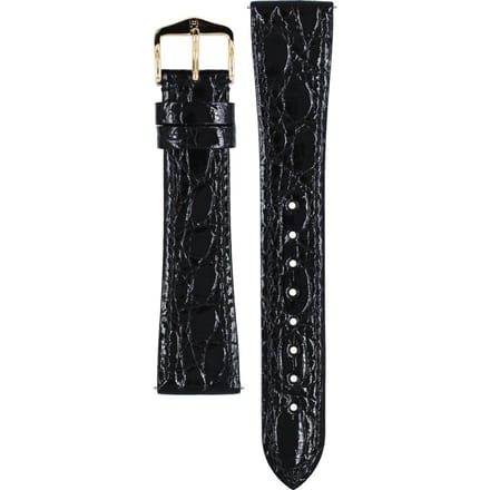 Hirsch 18920850-1-20 Genuine Croco Horlogeband