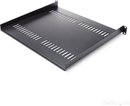StarTech.com Vented 1U Rack Shelf - 16 in. Deep - rackhylde - 1U