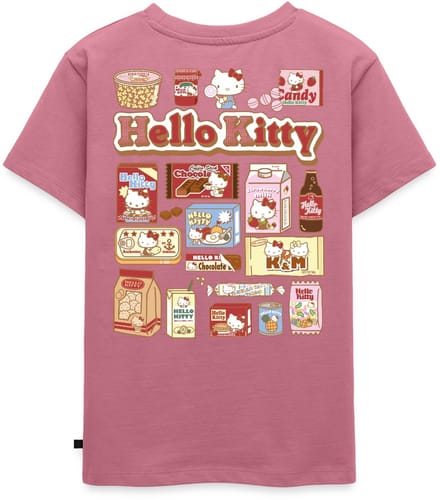 Hello Kitty Snack Collage Premium T Shirt Kinderen