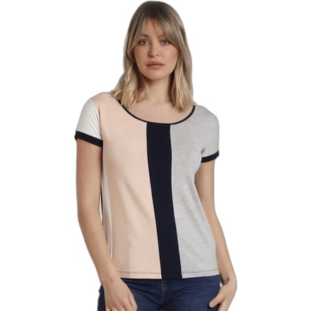 Gestreepte T-shirt voor dames Admas