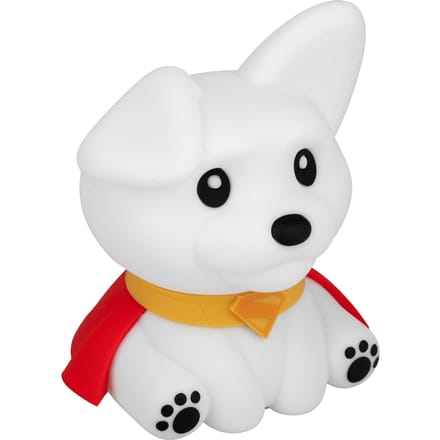 Krypto SquishyGlo Silicone Light – Officieel Gelicentieerde DC Comics Oplaadbare Nachtlamp, 17,6 cm- Paladone