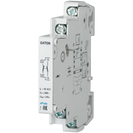 Eaton Z-HK hulpcontact 1N/O+1N/C - 8 A - 250 V AC - 248432