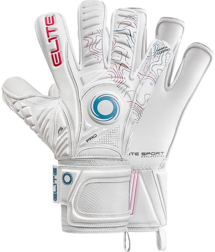 Elite Sport Pulsar Keepershandschoenen - Wit / Blauw / Rood | Maat: 10