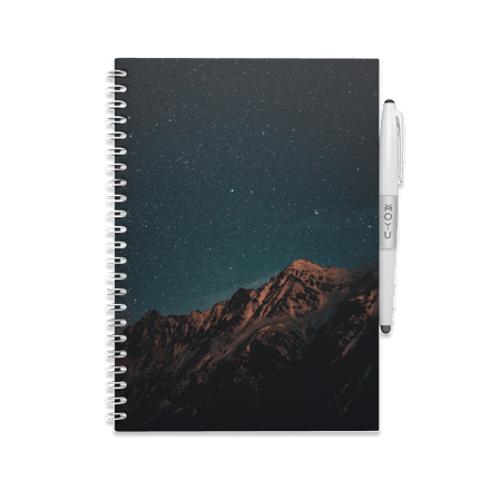 Erasable Notebook A5 - Midnight Mountain - Hardcover / A5
