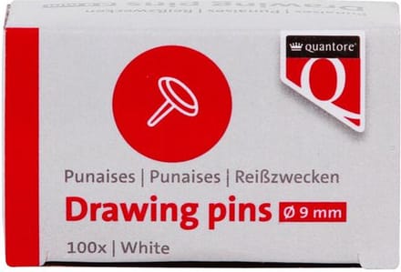 Punaises Quantore 100 stuks zilver | 20 stuks