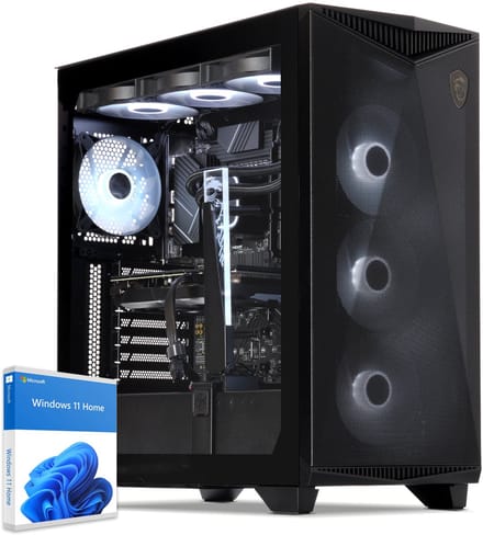 Sedatech Advanced Gaming PC Waterkoeling ATX ARGB • Intel i5-14400F 10x 2.5GHz • Geforce RTX5070 • 32Gb DDR5 • 2Tb SSD M.2 • WiFi • Bluetooth, USB C • Windows 11 • Desktop computer