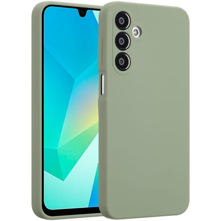 Accezz Liquid Silicone Backcover voor de Samsung Galaxy A16 - Cooper Green