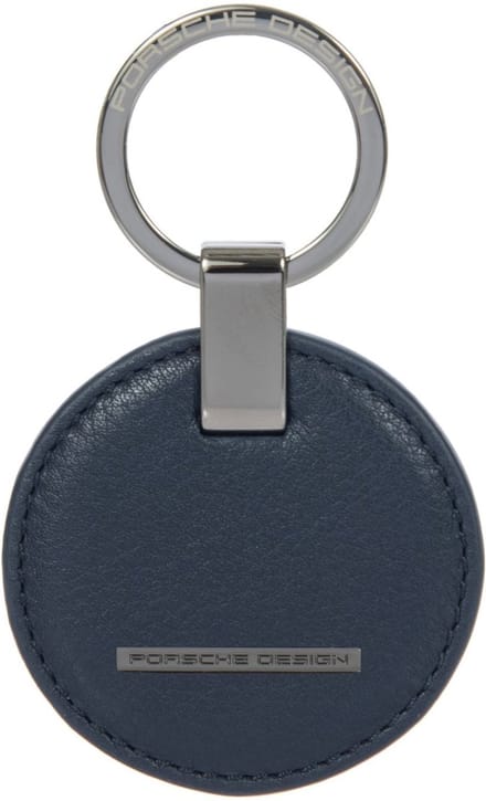 PORSCHE DESIGN Sleutelhanger Keyring Circle Dark Blue Blauw