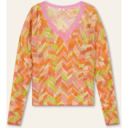 Oilily Kalora Trui- maat3XL Groen Flash