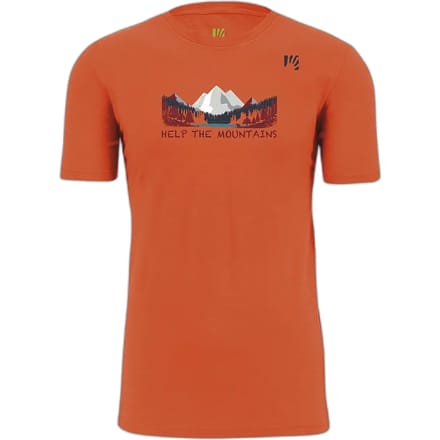 Karpos Ambretta T-shirt Met Korte Mouwen Oranje XL Man