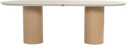 Tuintafel Valencia 220x100cm | Cappuccino & Beige | Hartman