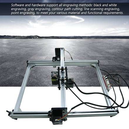 Machine de découpe et de gravure laser de bureau DIY Graveur Imprimante Découpeur white
