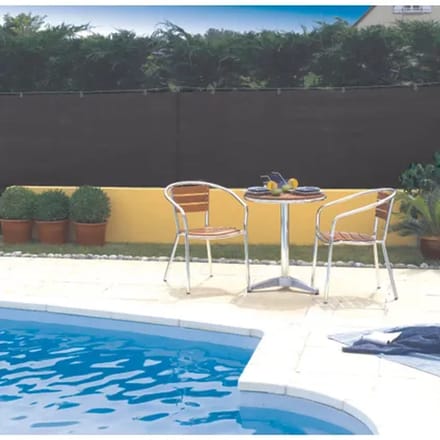 Nortene Zichtbelemmering Recynet Plus - Synthetisch - Zwart - 100x300cm