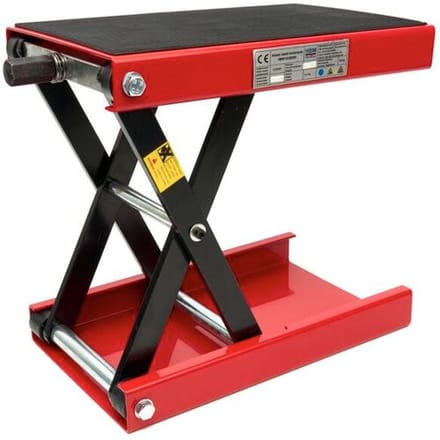 HBM Vlakke Mini Motorlift 450 kg – Rood