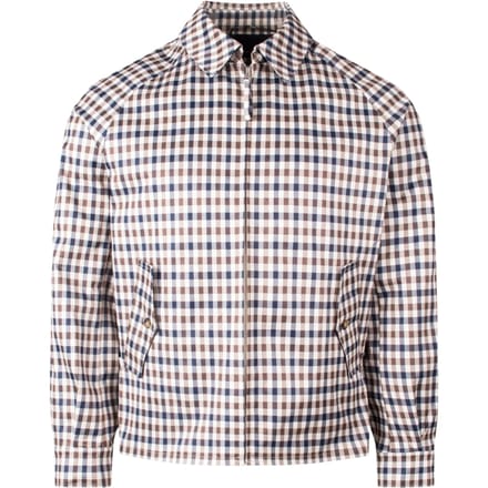 Aquascutum Active Archival Mid Jacket Club Check Beige Jas