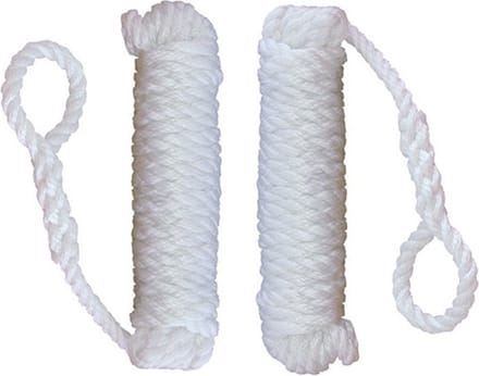 Talamex Superlene Fenderlijn Ø 8 mm 2,5 meter lang - Wit (2 stuks)