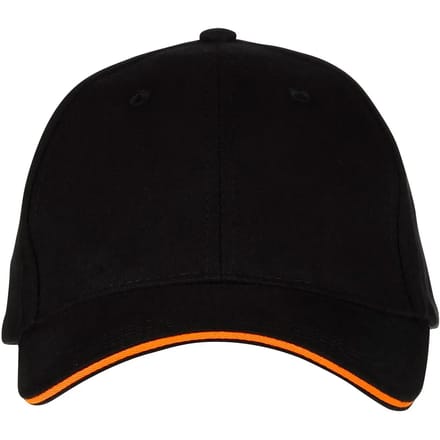 6-panel pet Black & Match