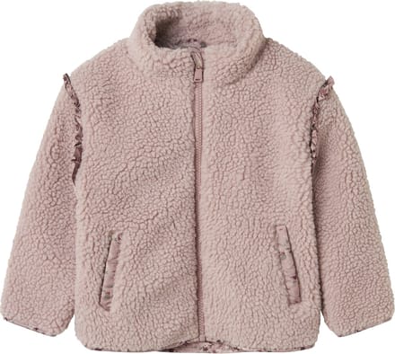 NAME IT - NMFMINNA TEDDY JACKET AOP - Meisjes - Buitenjassen