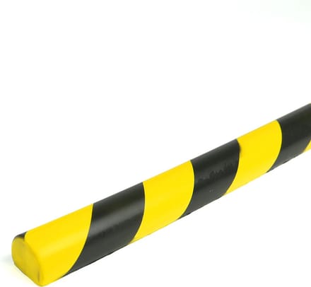 PU Stootrand Vlakprofiel Model 3 – Geel & Zwart