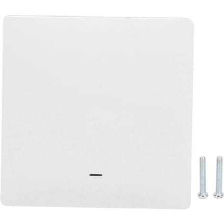 Slimme Wandschakelaar Drukknop APP Afstandsbediening Spraakbesturing Timing voor Zigbee AC 100?240V 2-voudig white