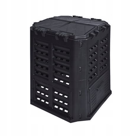 Compostvat 360 Liter - Compostbak voor Tuin - Composter met Grondankers - Duurzaam Afval Recyclen